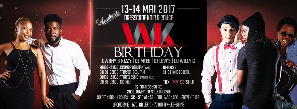 VVK Birthday l'Académie Kizomba