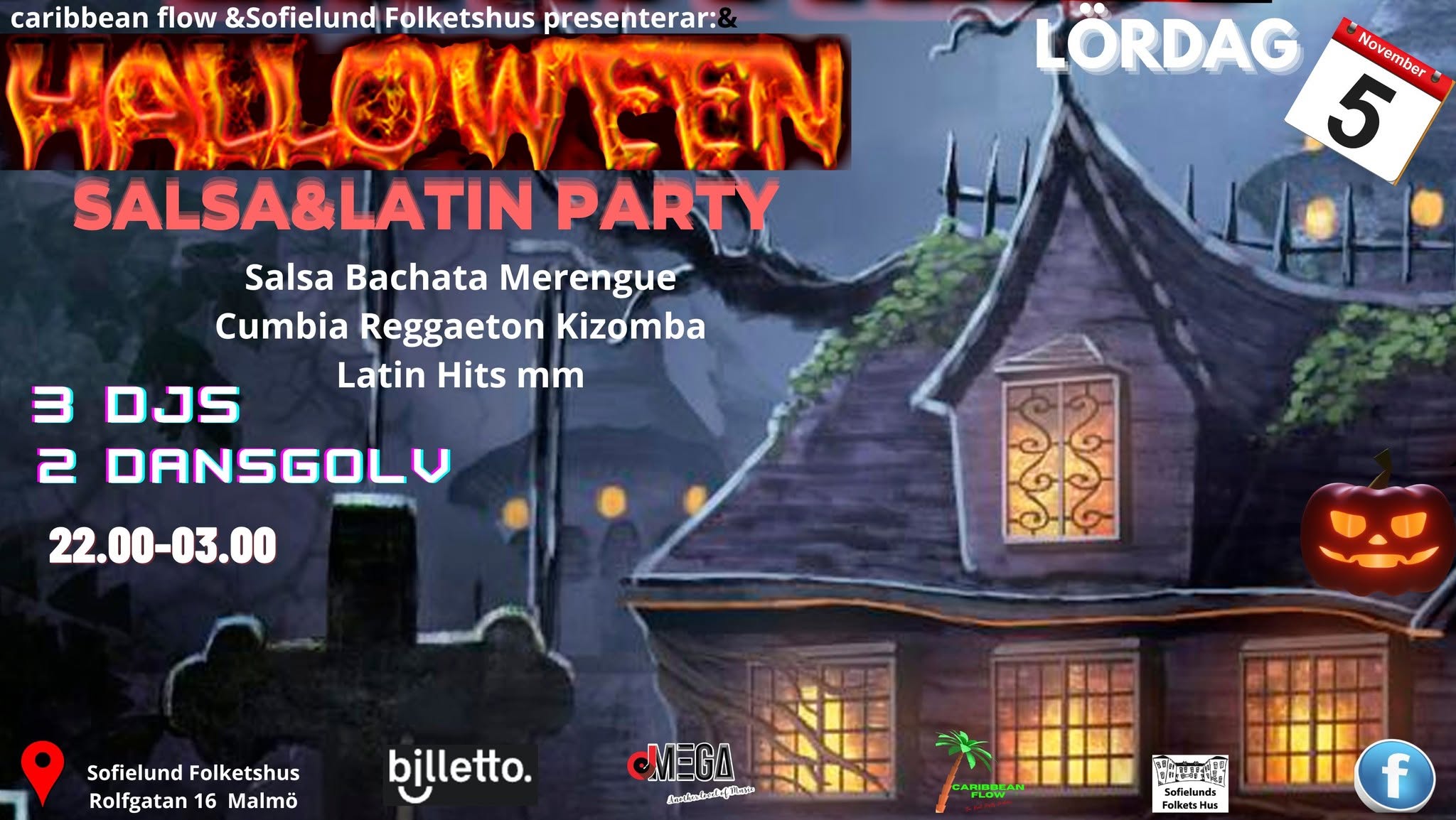 Halloween Salsa Latin Party