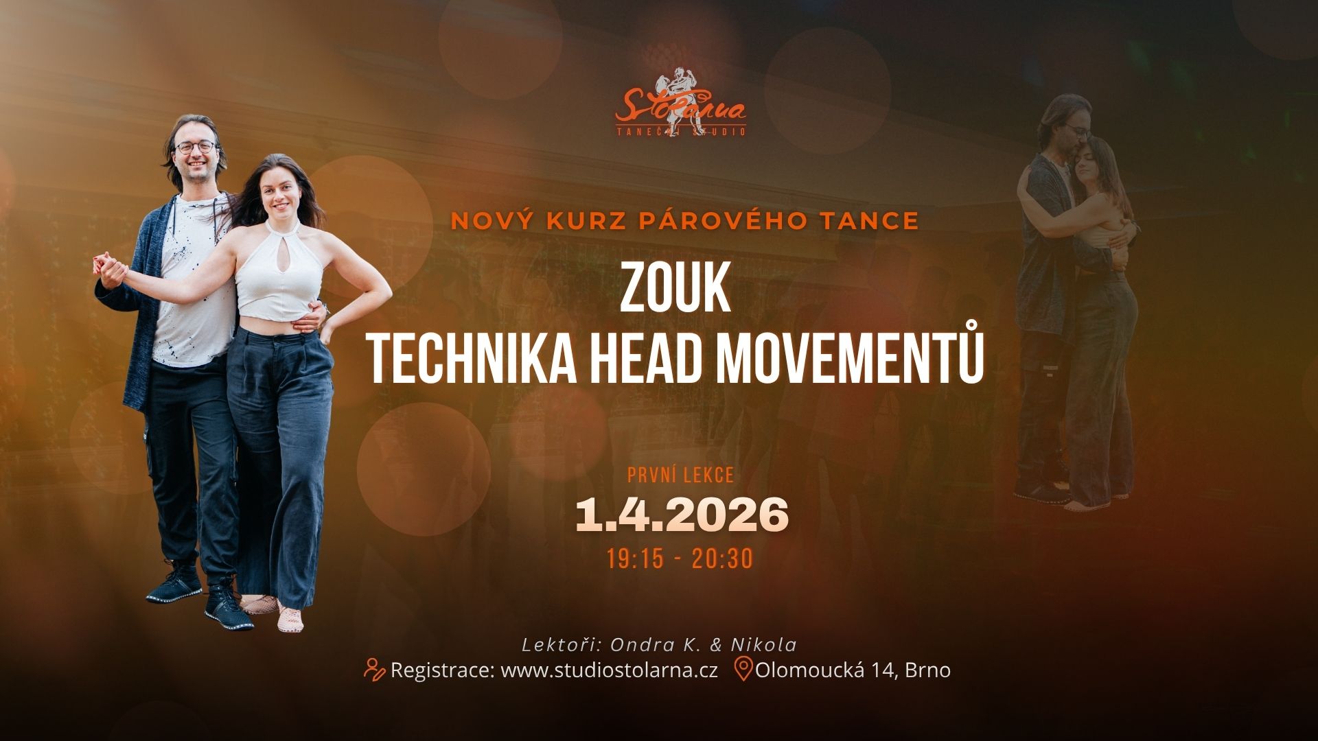 ZOUK - TECHNIKA HEAD MOVEMENTŮ