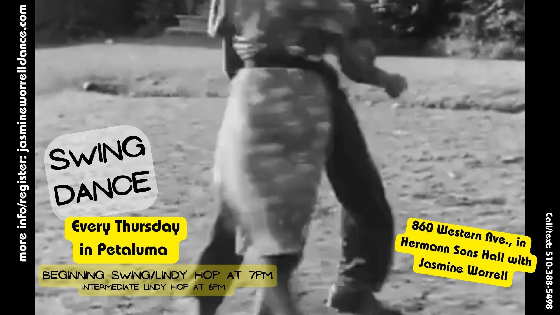 Swing Dance Classes for Newbies (and those with experience)! • Group Series • Petaluma