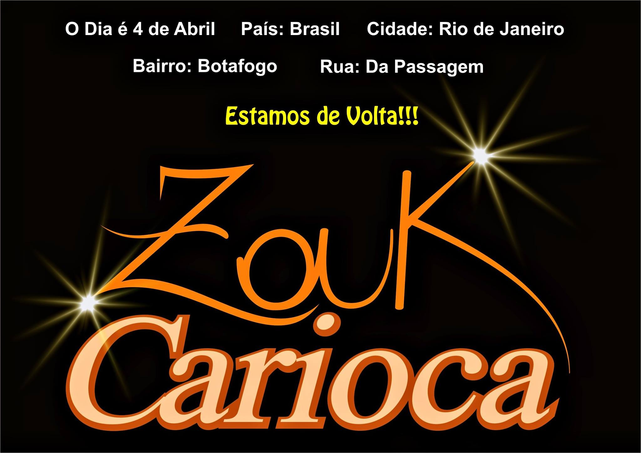 ZOUK CARIOCA _ O Evento