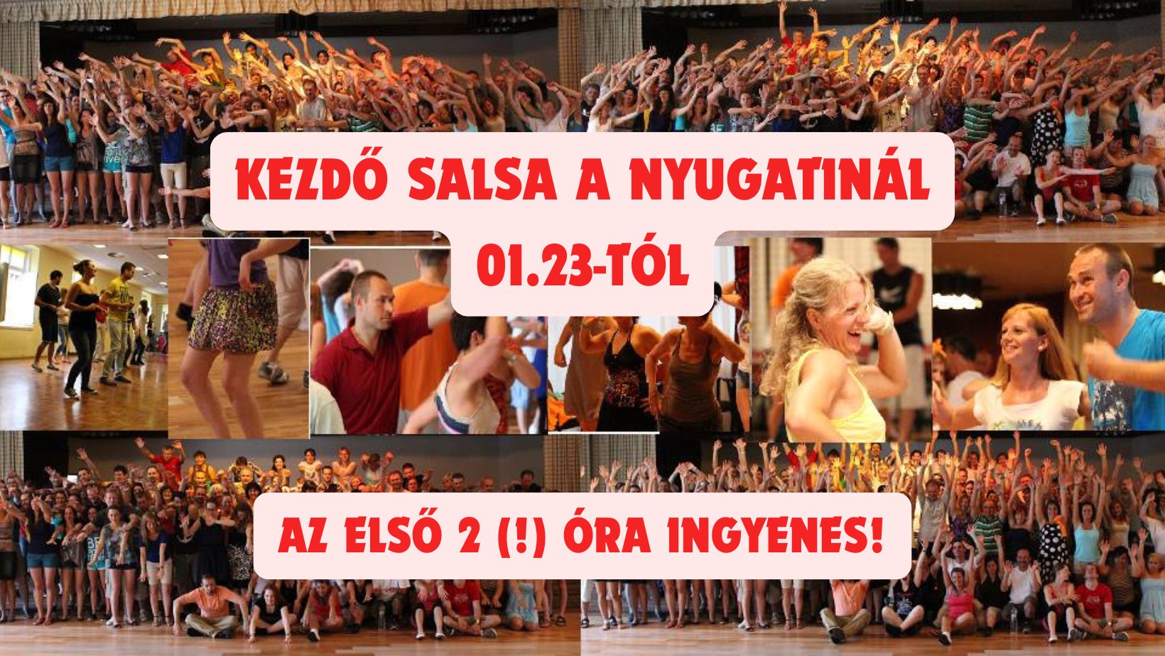 KEZDŐ SALSA A NYUGATINÁL - Első 2 (!) óra ingyenes