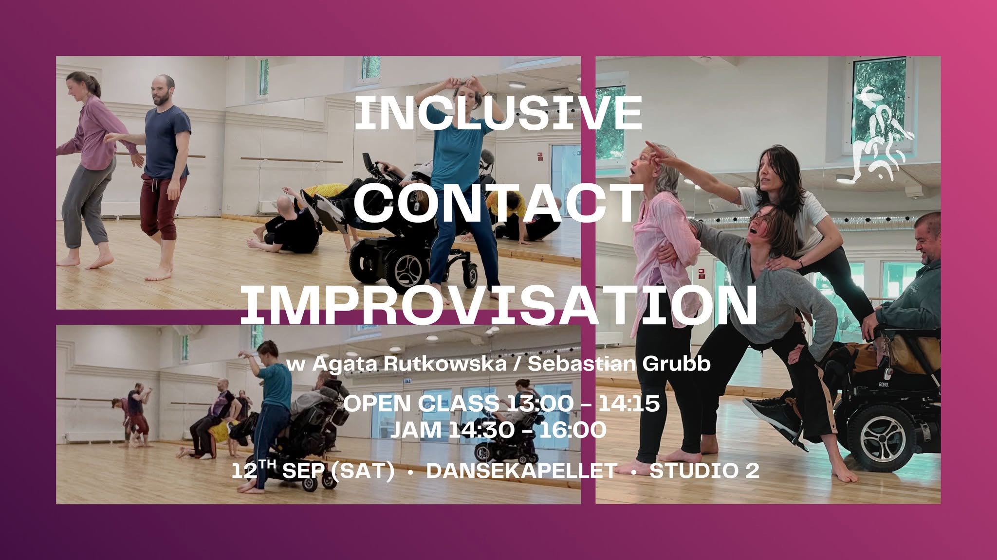 Inclusive Contact Improvisation Open Class & Jam