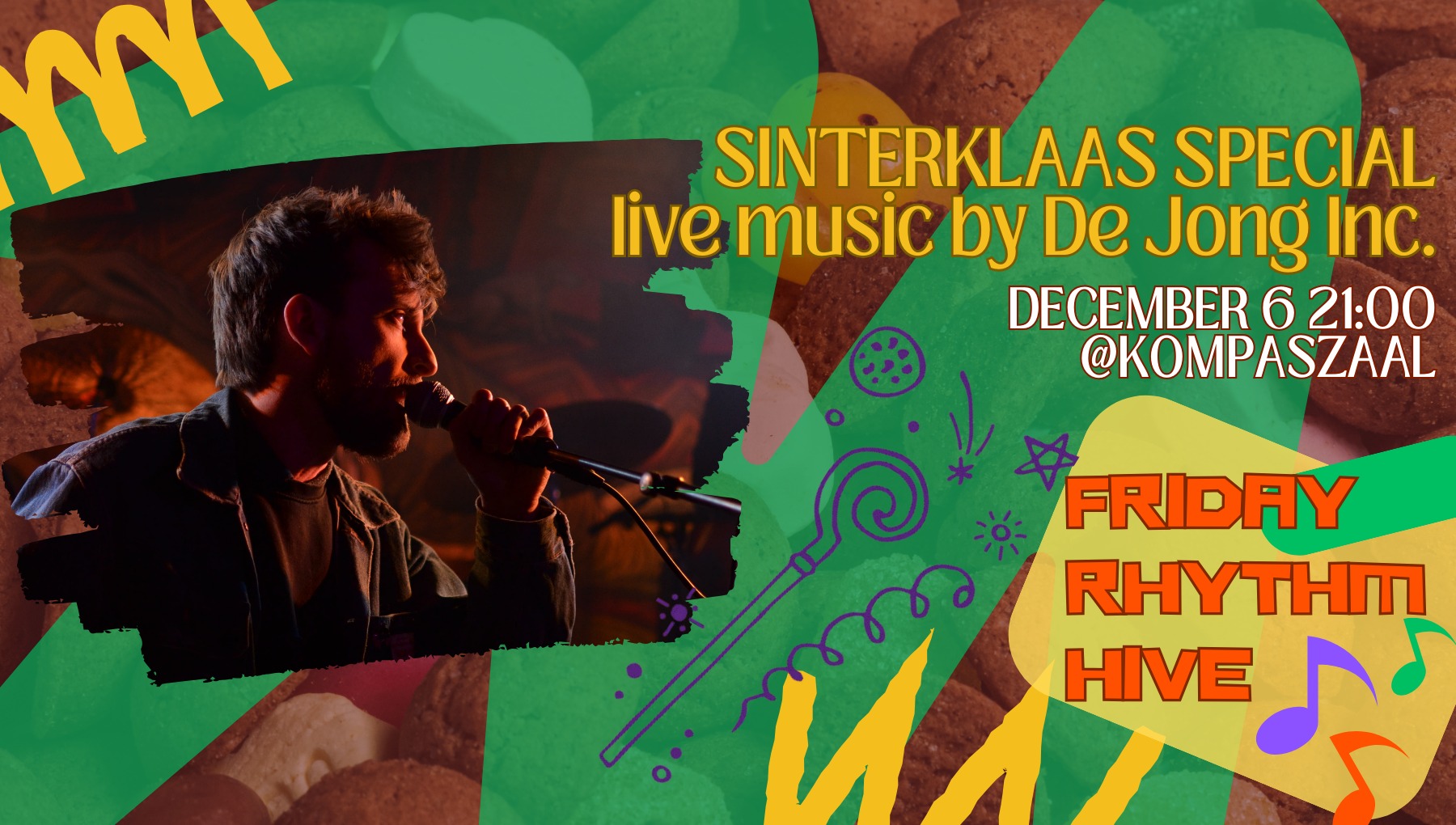 FRIDAY RHYTHM HIVE - Sinterklaas special with De Jong Inc.!