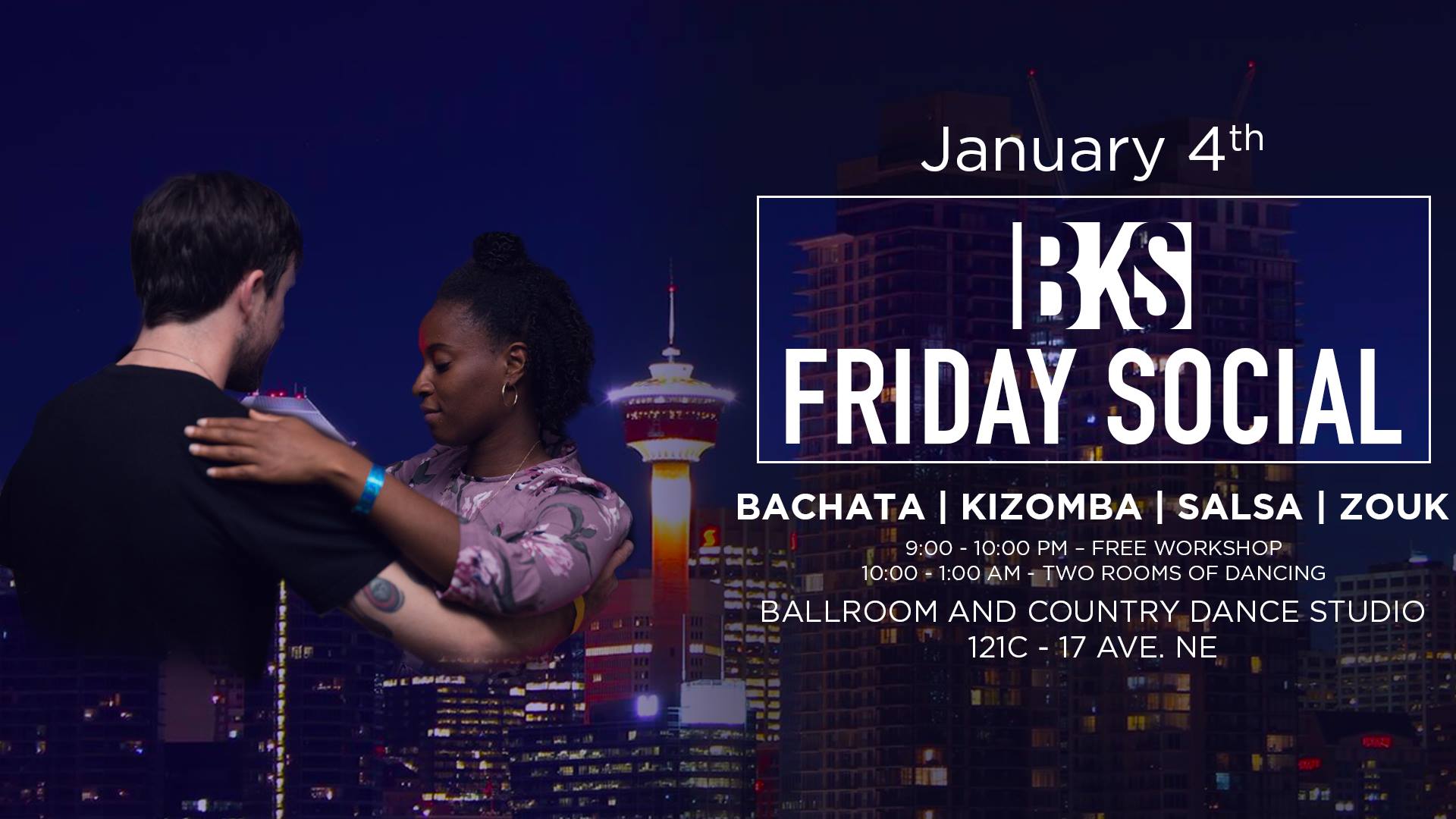 BKS (Bachata Kizomba Salsa) Friday Social