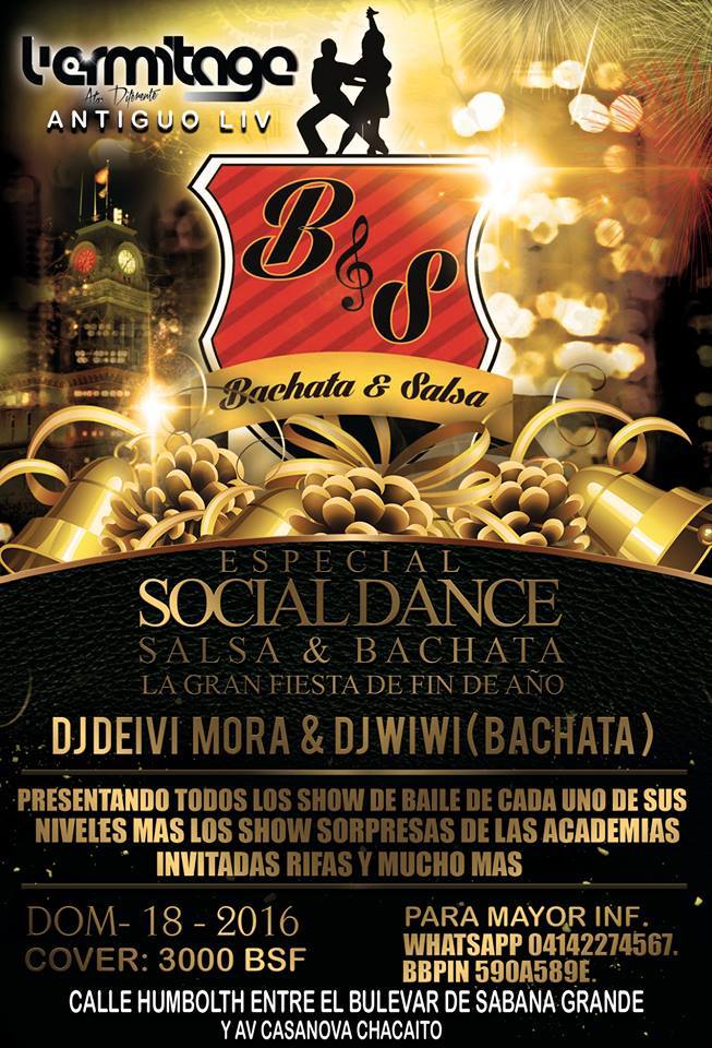 Fiesta de Fin de Año Especial Social Dance B&S