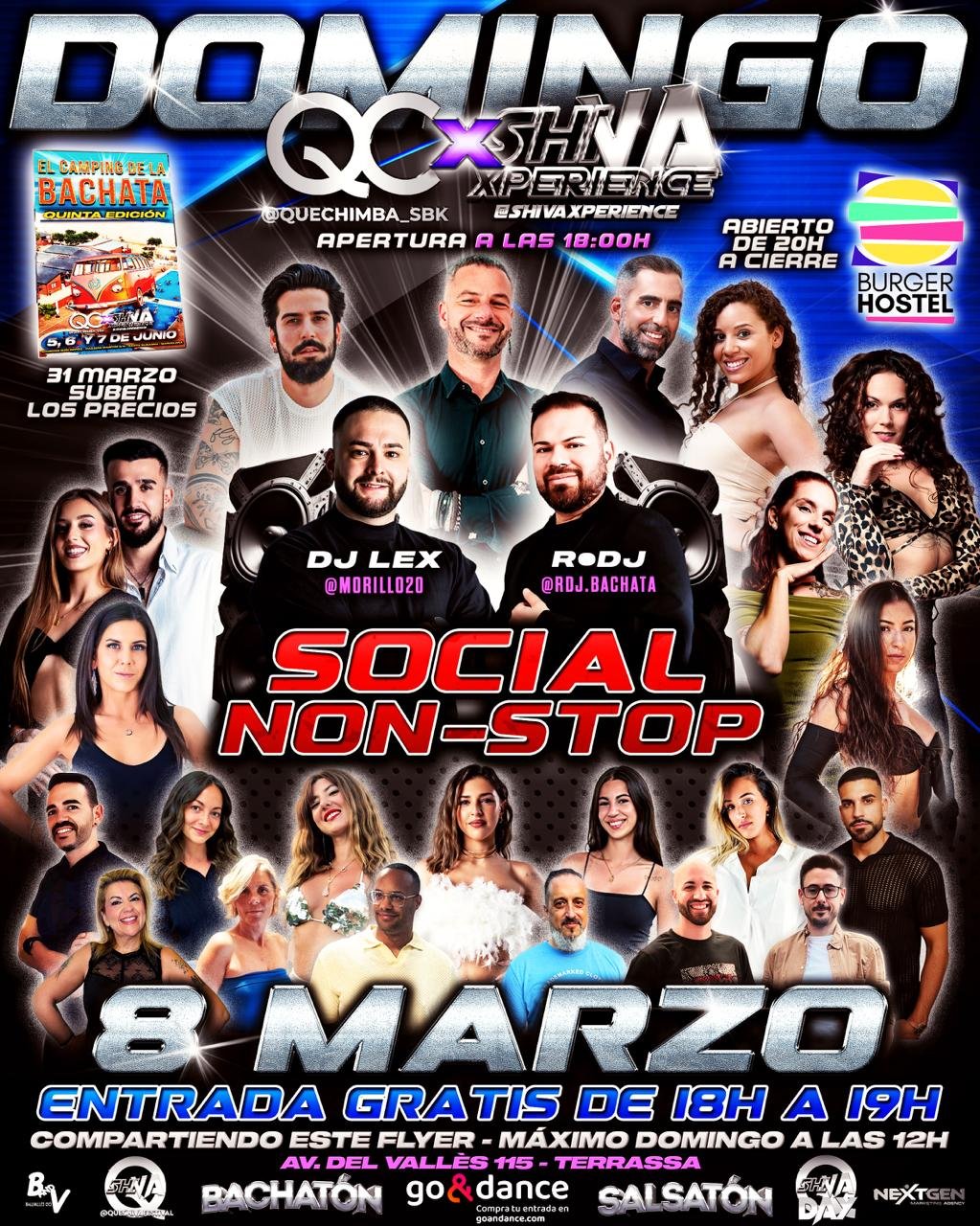 π₯π₯ DOMINGO BACHATERO π₯π₯ 8 DE MARZO QC β SHIVA π₯π₯