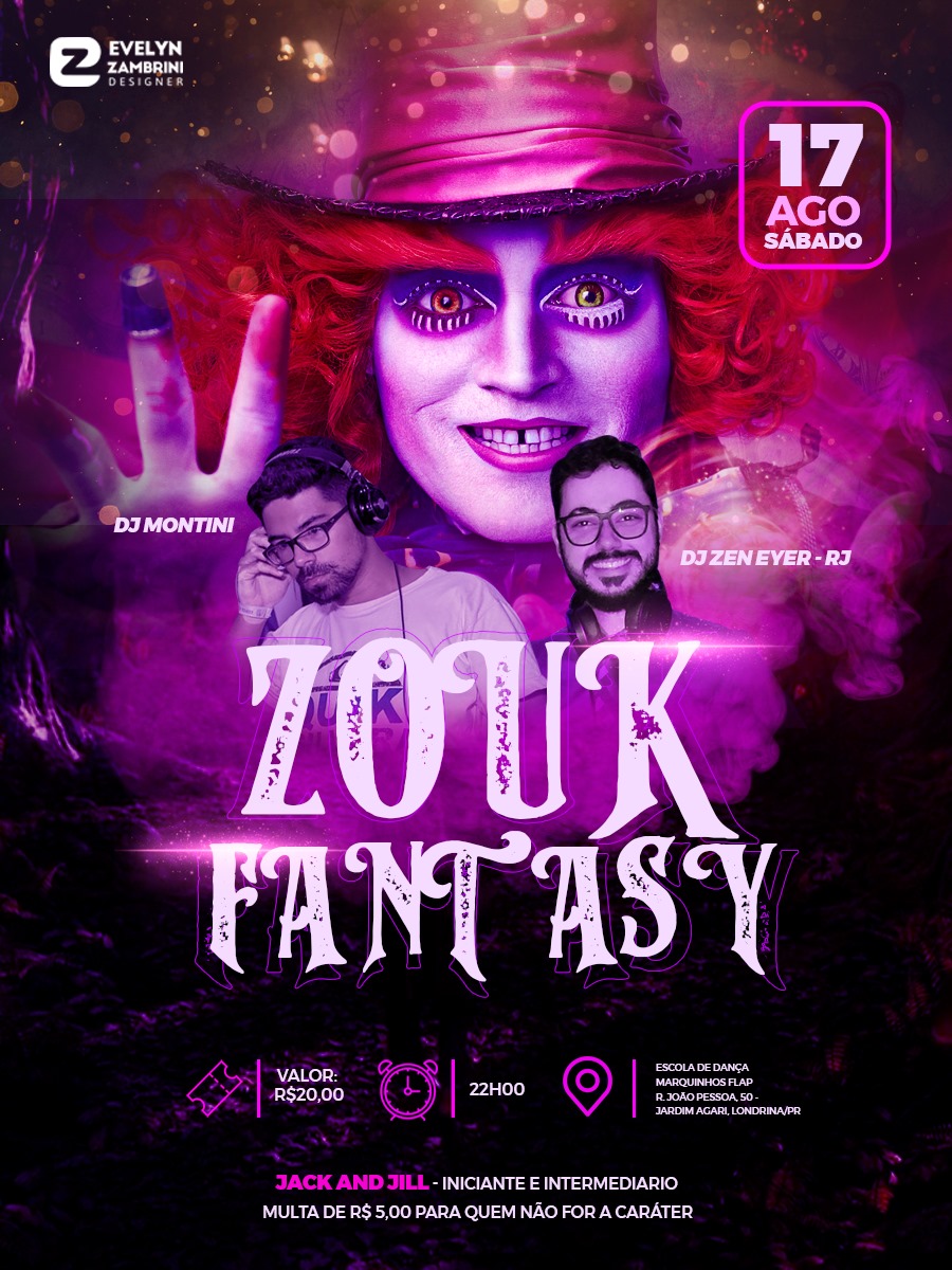 Zouk Fantasy - Londrina ( Atrações de fora )