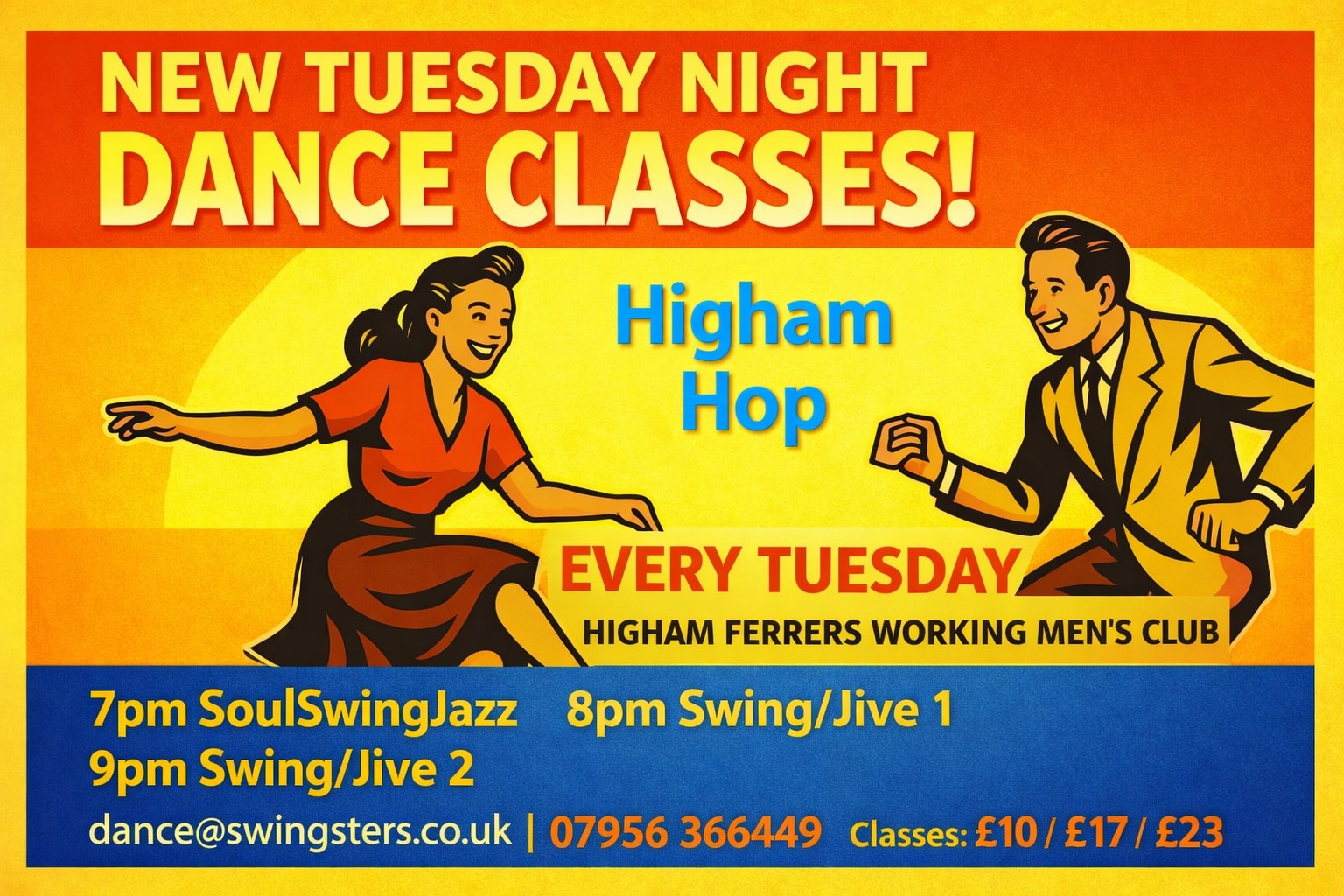 Swingsters Higham Hop - Jazz - Swing Jive - Balboa