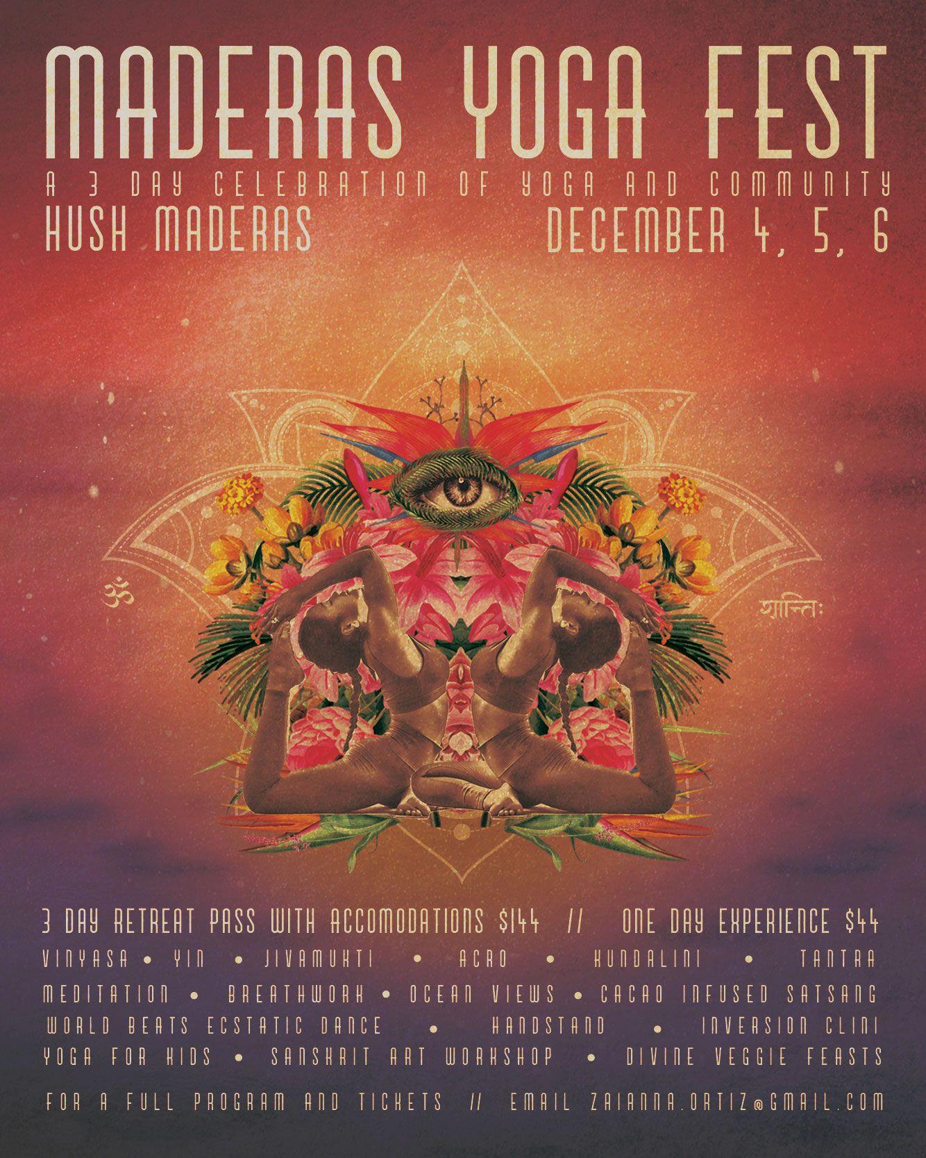 Maderas Yoga Fest & Retreat Dec 4-5-6