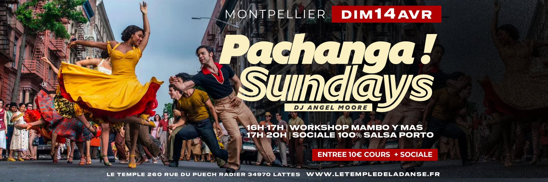 Pachanga ! Sundays 100% mambo con Angel Moore