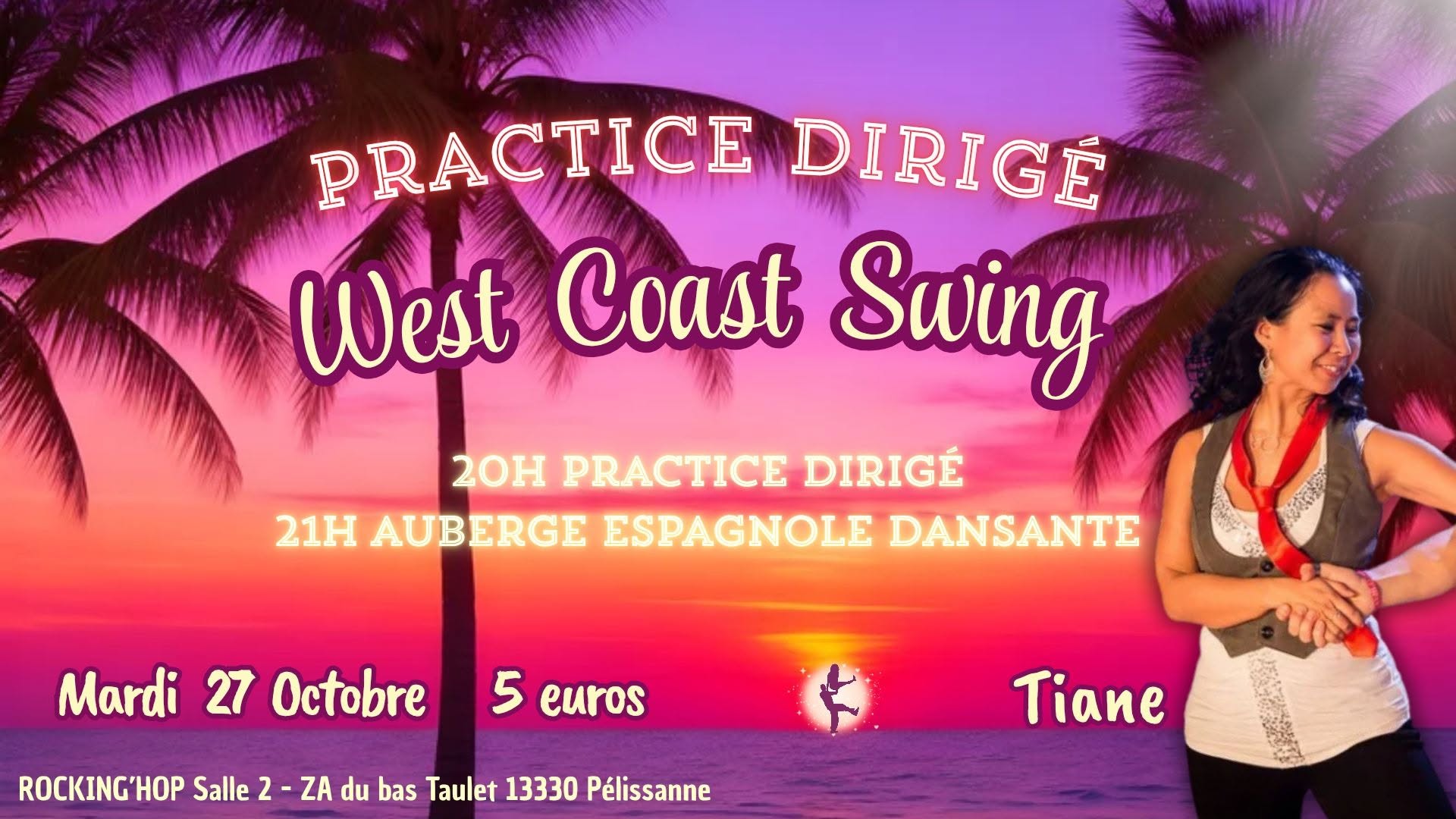 Practice dirigé West Coast Swing mardi 27 octobre