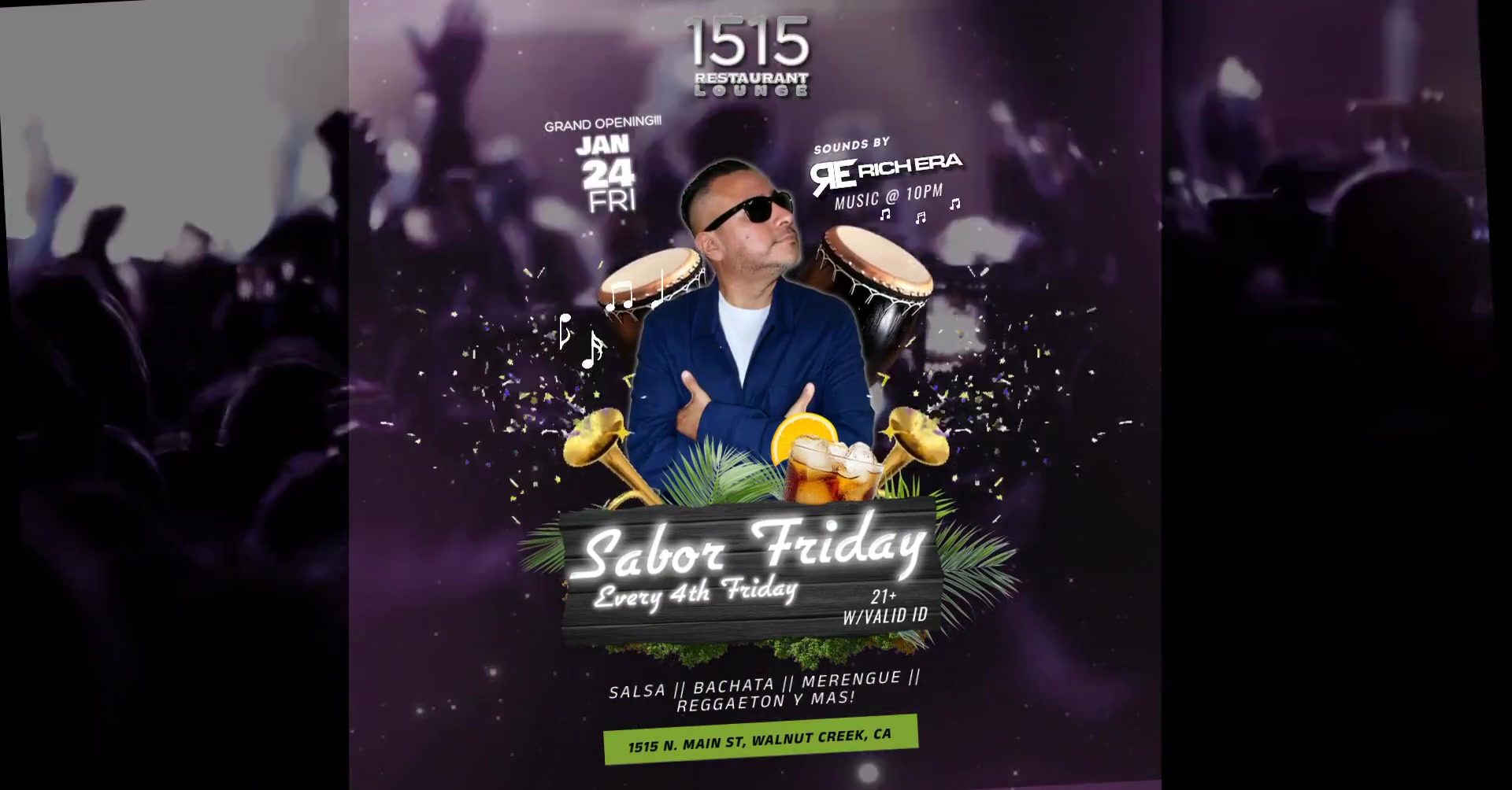 GRAND OPENING!!! "SABOR FRIDAY EVERY 4TH FRIDAY OF THE MONTH"