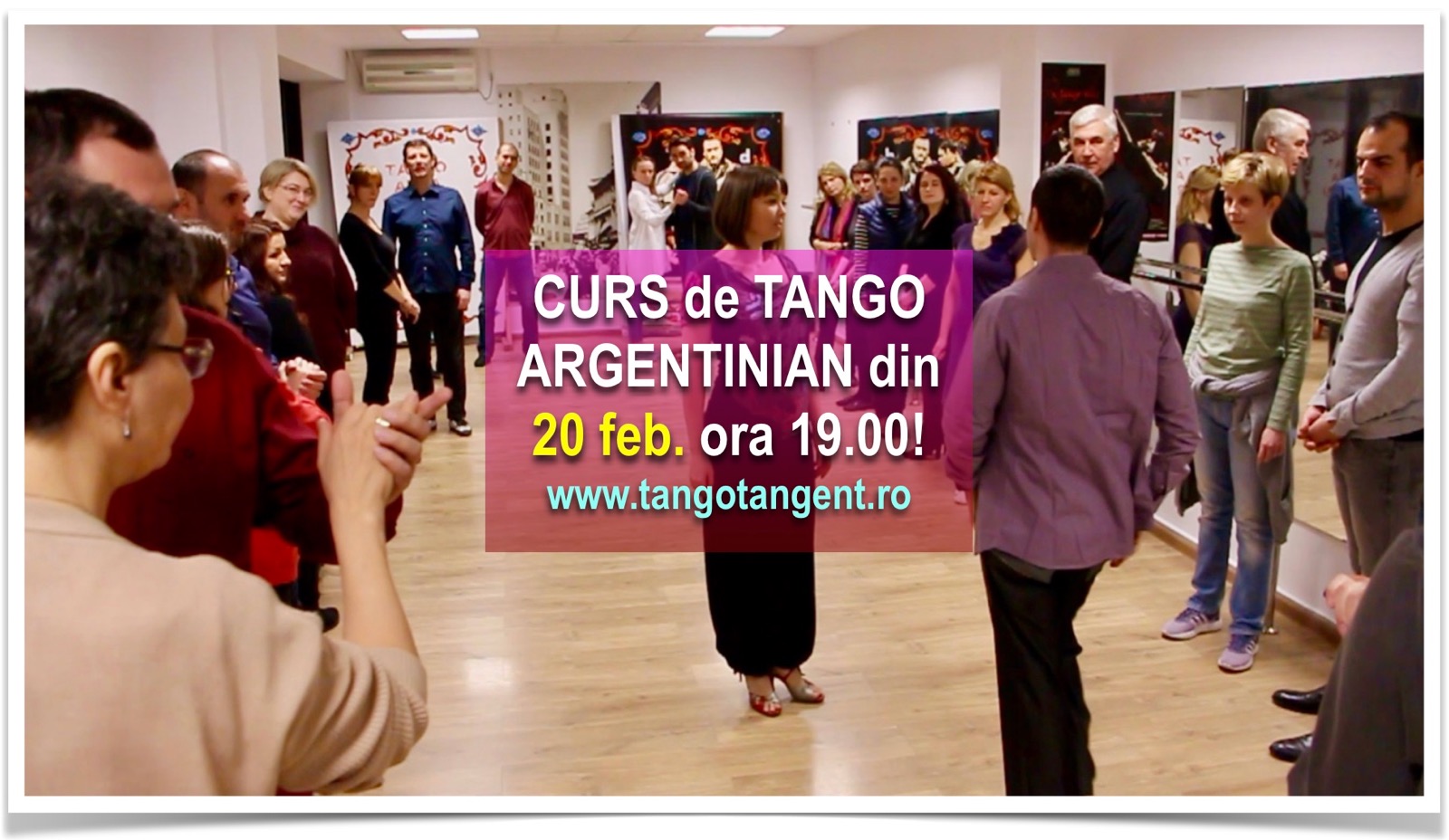 Curs de inițiere în tango de Luni, 20 feb. la 19.00 la TT
