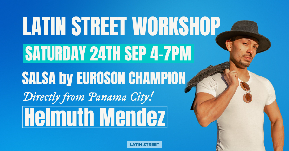 Salsa Workshops by Euroson Latino Champion Elmuth Mendez