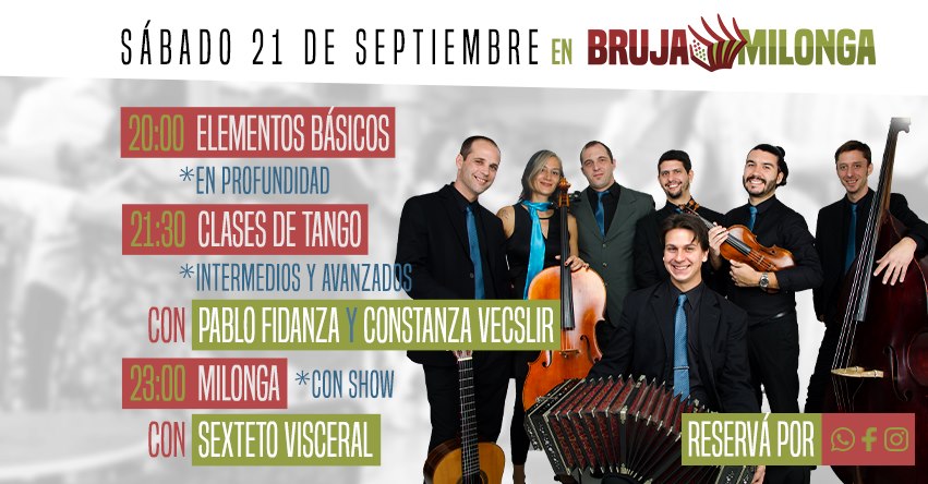 Fiesta de la Primavera con el Sexteto Visceral!