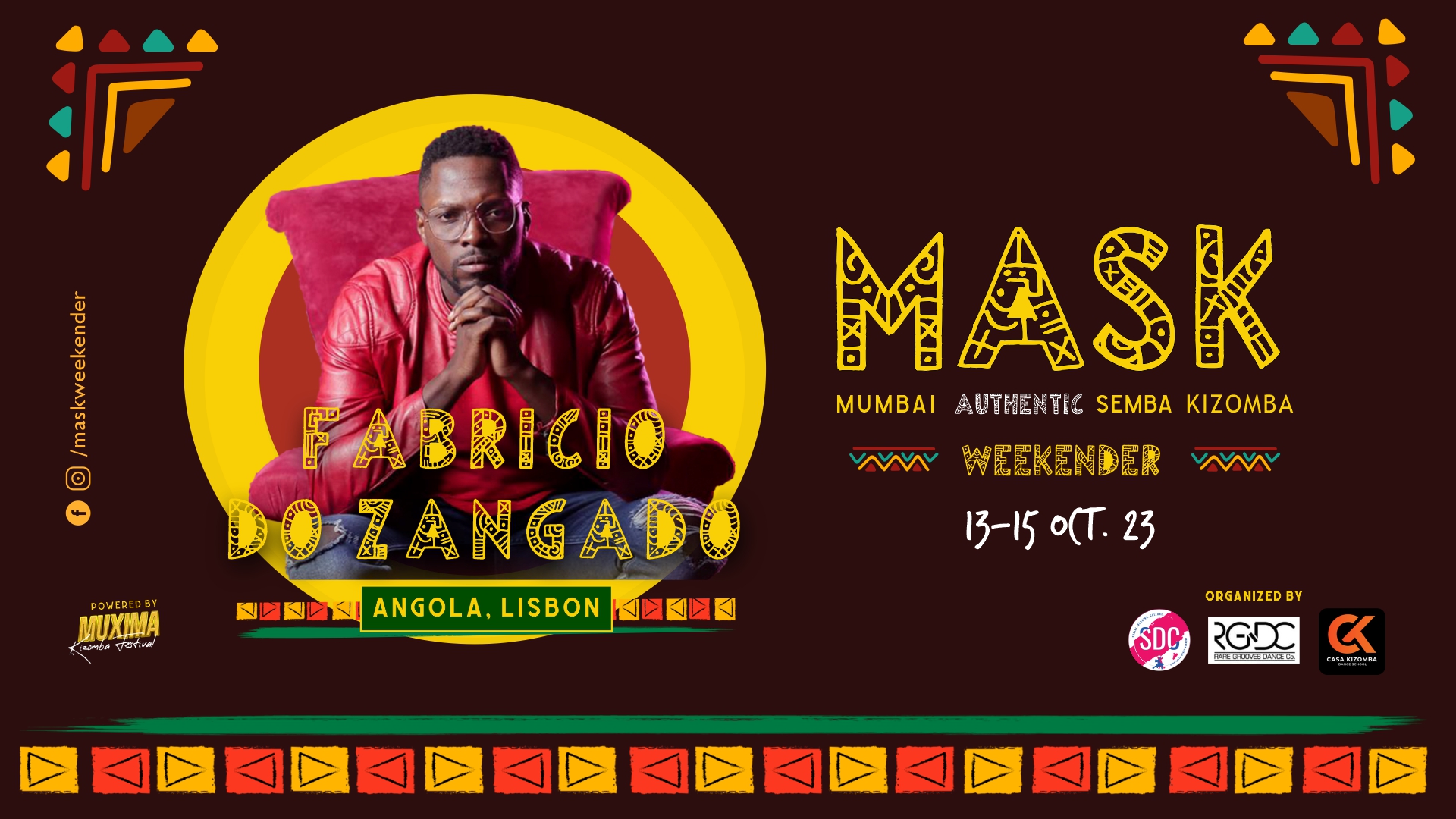 MASK Mumbai Authentic Semba Kizomba Weekender