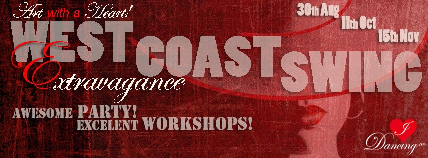 West Coast Swing EXTRAVAGANCE! 3 Classes & Cool PARTY!
