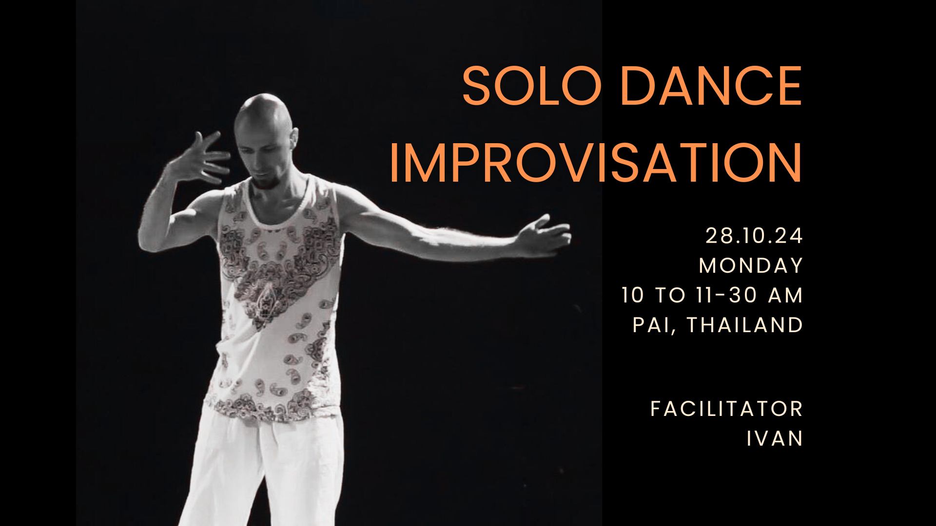 Solo Dance Improvisation - Monday - 28.10