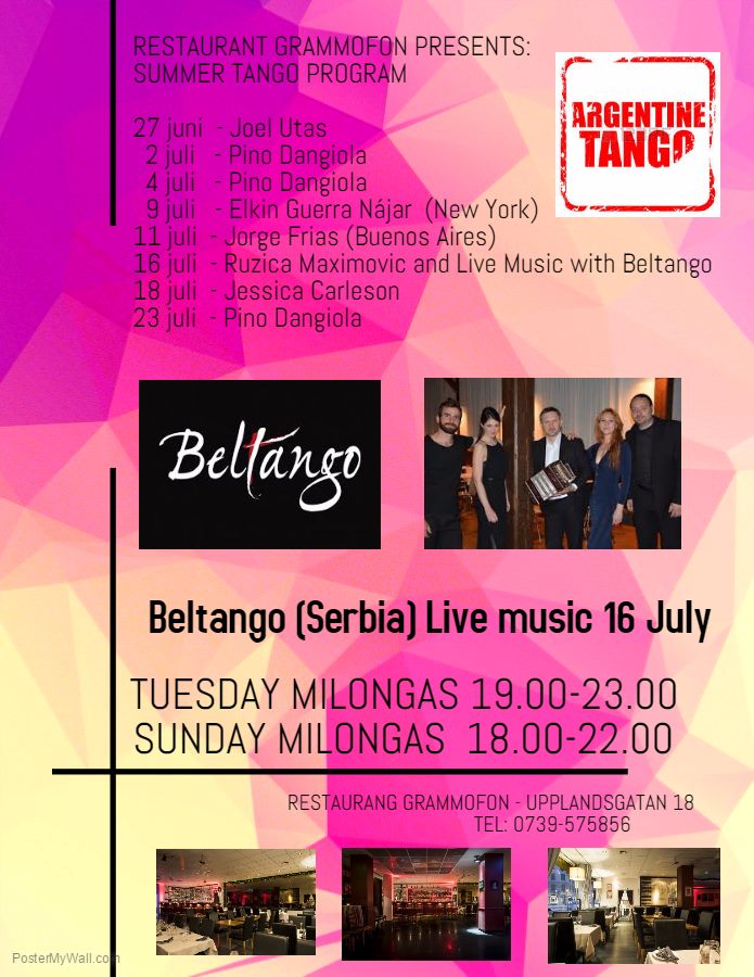 Milonga Grammofon med dj Jorge Frias (Buenos Aires)