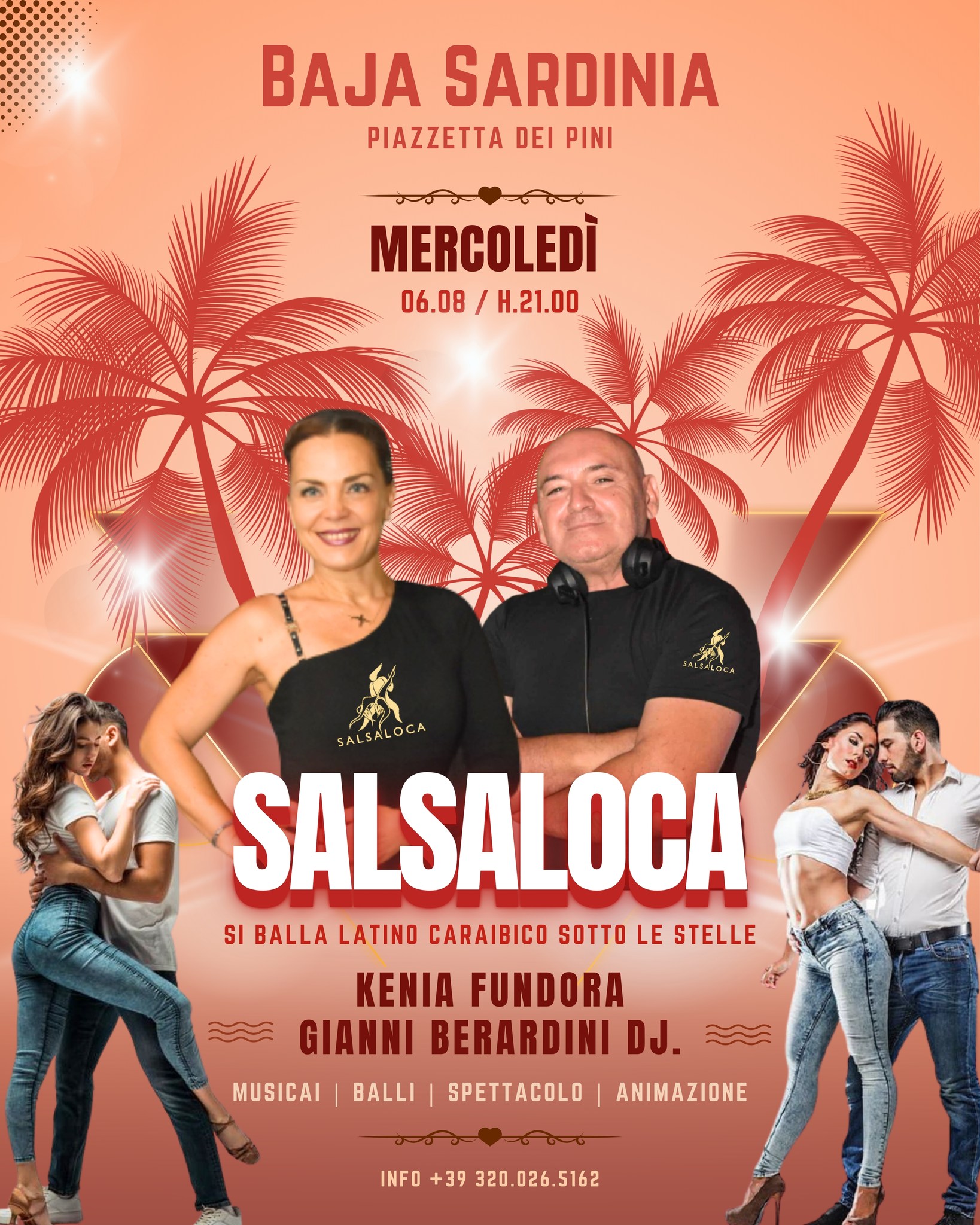Salsaloca Mercoledì Baja Sardinia