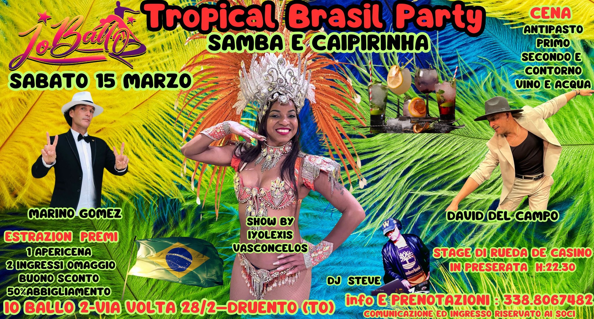 TROPICAL BRASIL PARTY - SAMBA & CAIPIRINHA