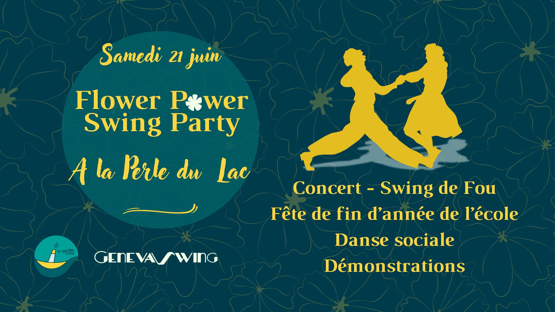 Flower Power Swing party