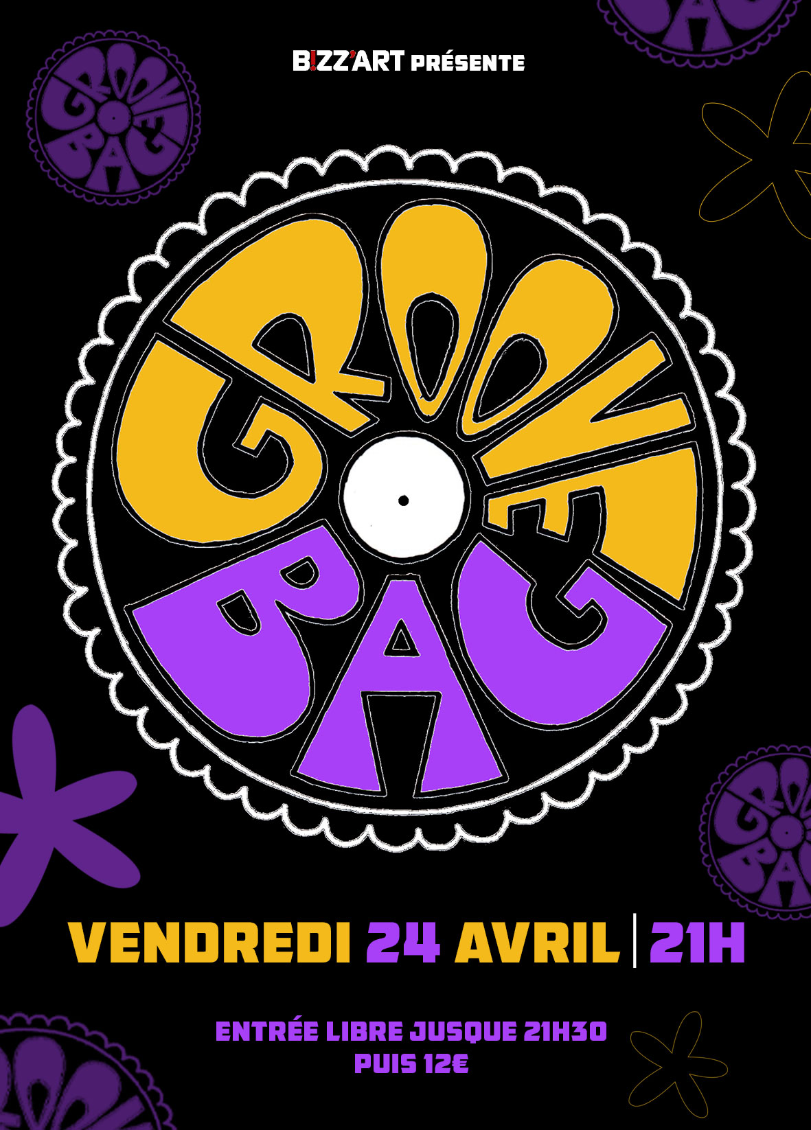GROOVE BAG live @BIZZARTCLUB PARIS
