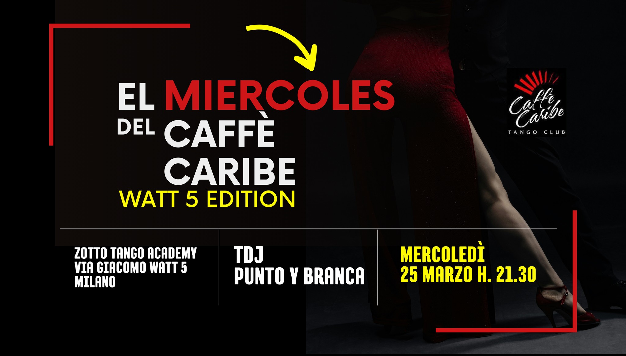 π IL TANGO TRADICIONAL DEL CAFFE' CARIBE @ Zotto Academy π TDJ PUNTO Y BRANCA