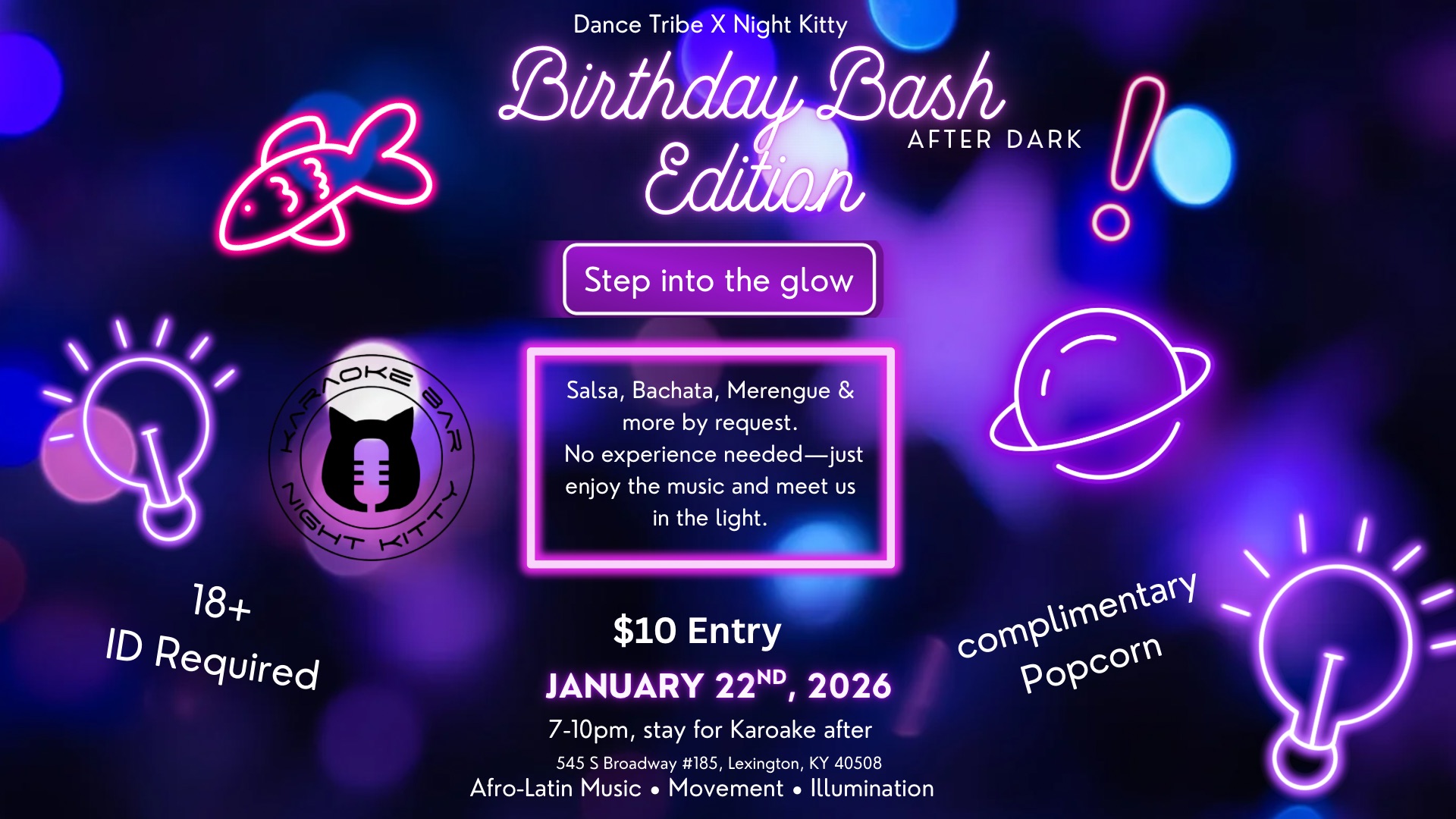 Birthday Bash @ Night Kitty
