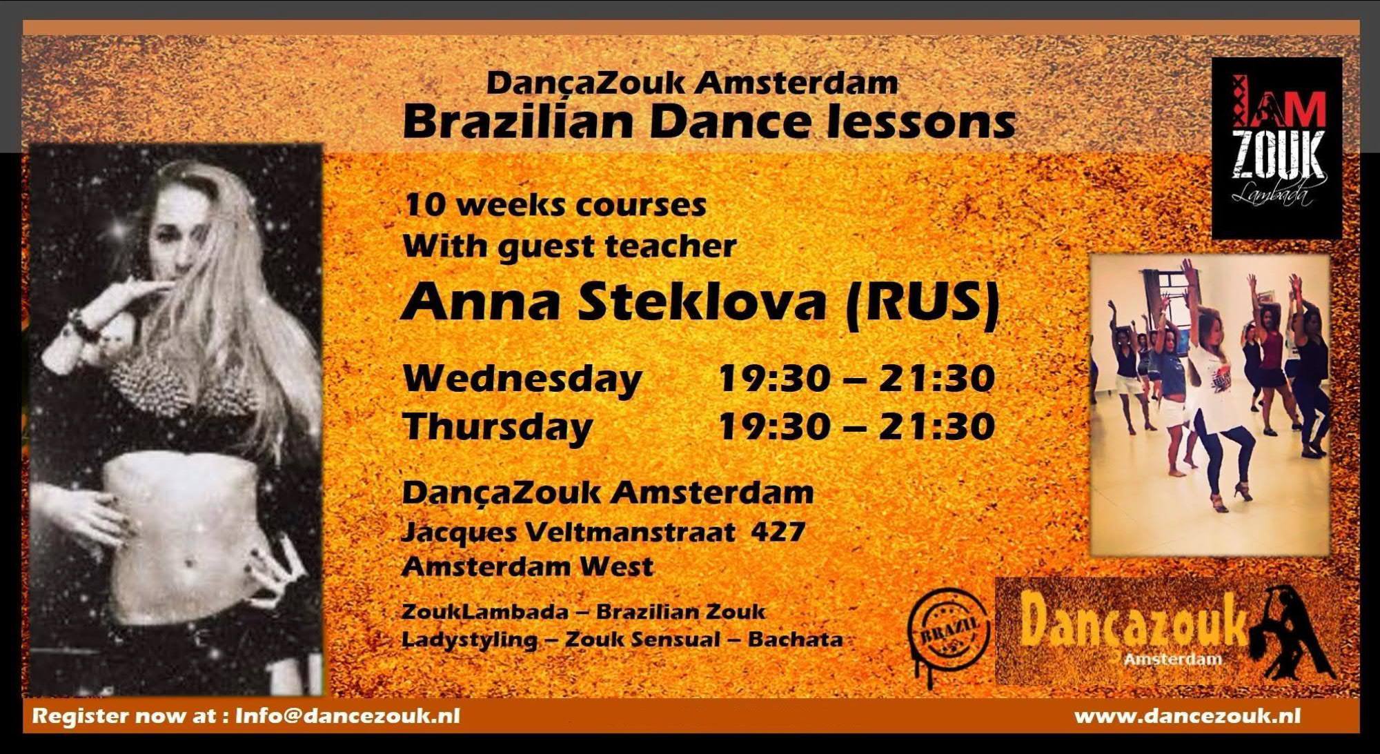 Ladystyling Classes by Anna Steklova (Rus) in Amsterdam