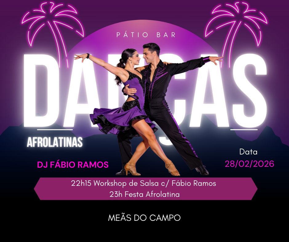 Festa Afrolatina ✨️ Pátio Bar 🌴 Workshop de Salsa