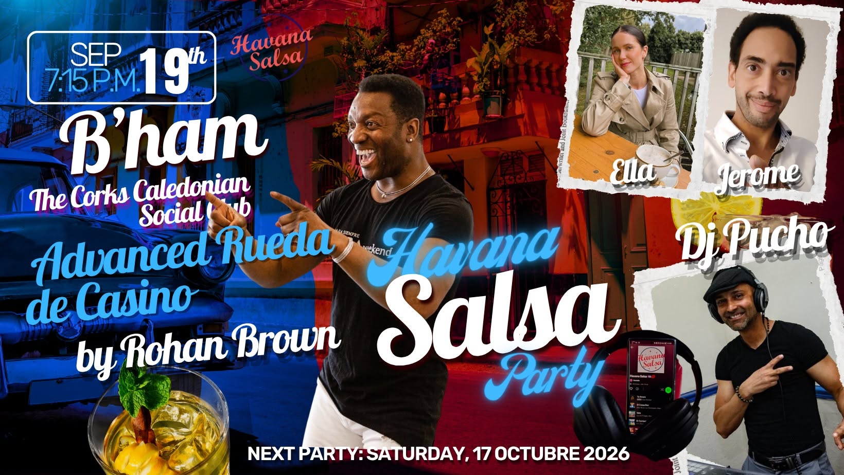 Fiesta Cubana Caliente - CUBAN SALSA PARTY IN BIRMINGHAM