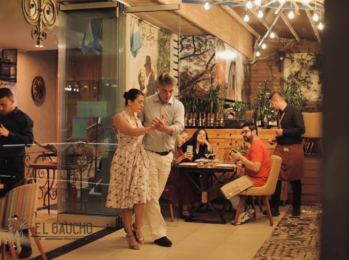 Milonga at El Gaucho Tirana