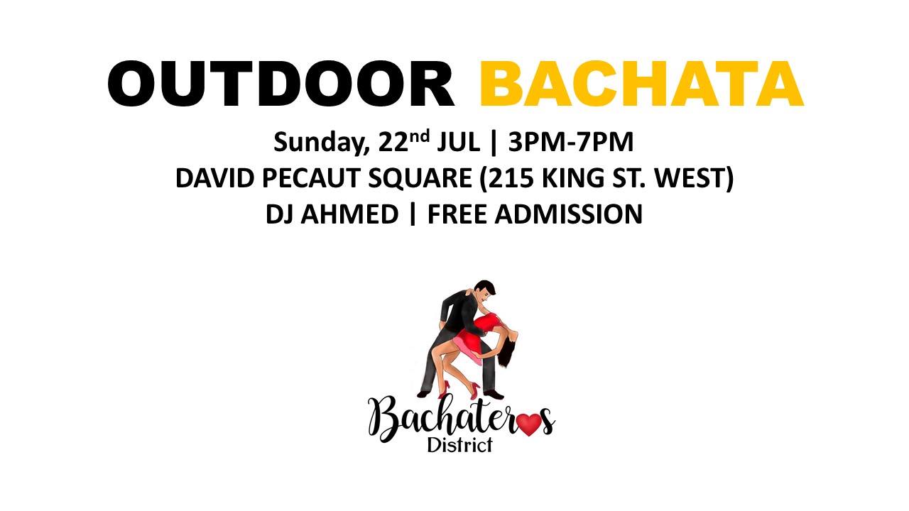Free Outdoor Bachata Dancing at David Pecaut Square