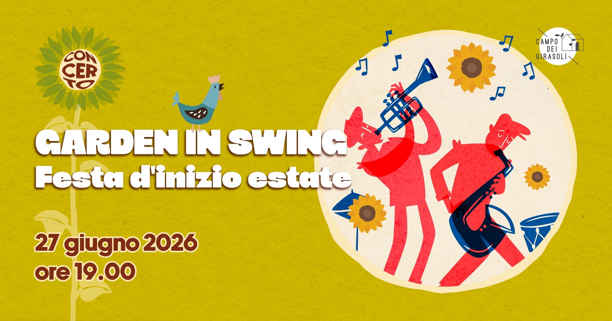 GARDEN IN SWING Festa d'inizio estate