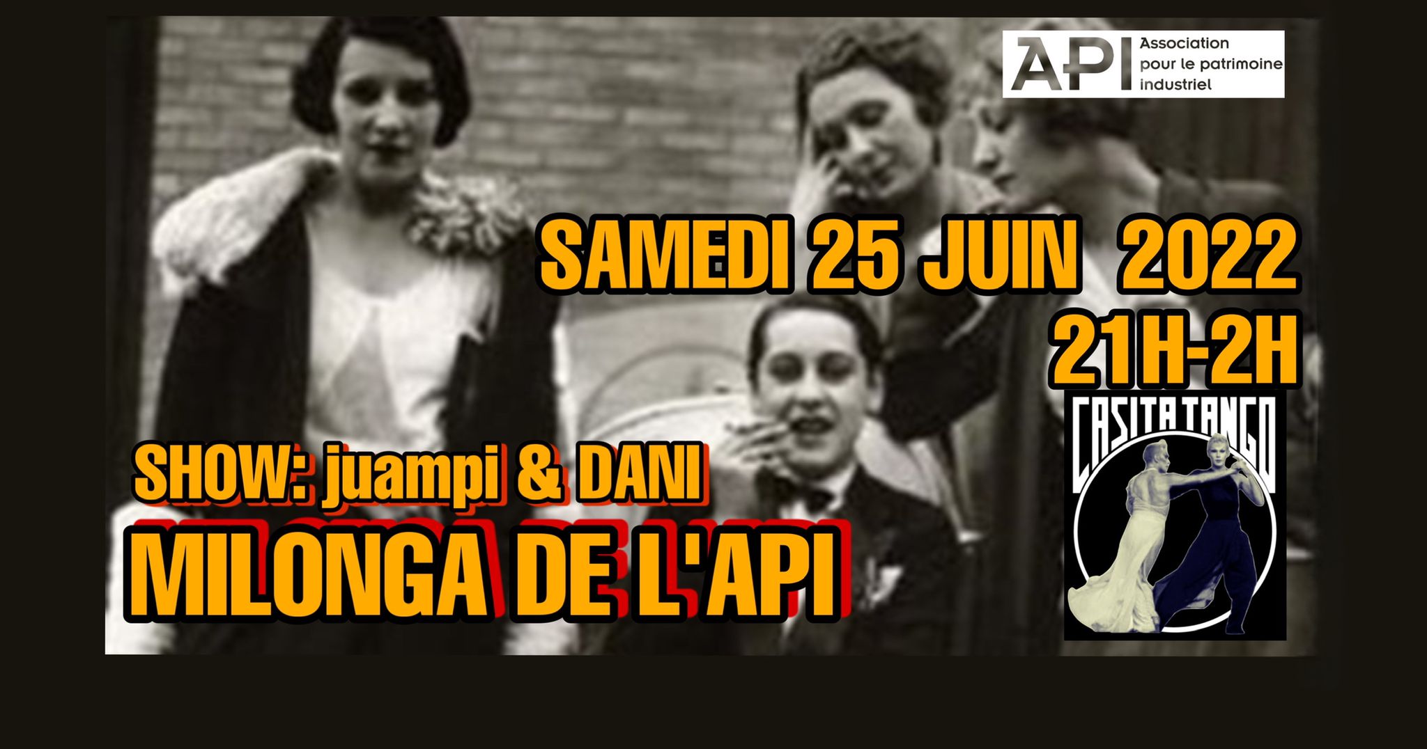 La Milonga de l'API avec show de Juampy et Dani
