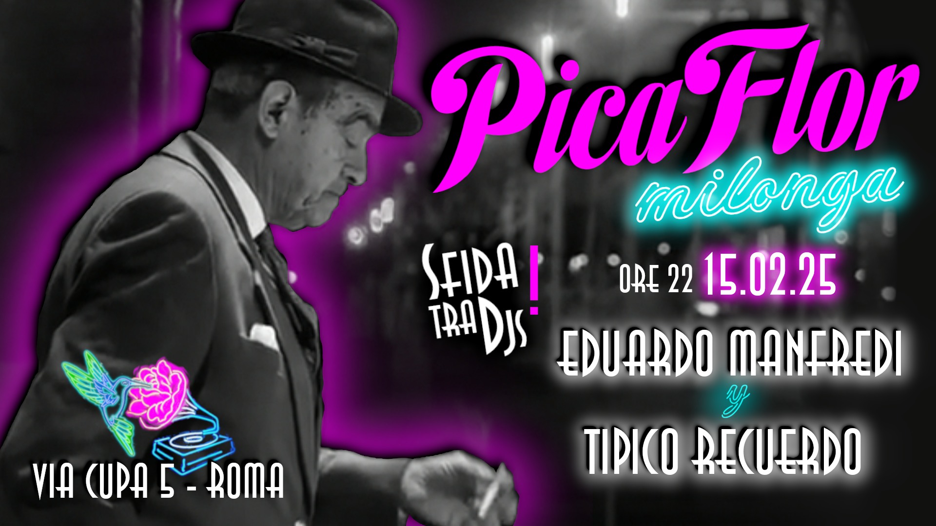 Picaflor milonga β€οΈβπ₯ Especial β€οΈβπ₯ Eduardo Manfredi y Tipico Recuerdo