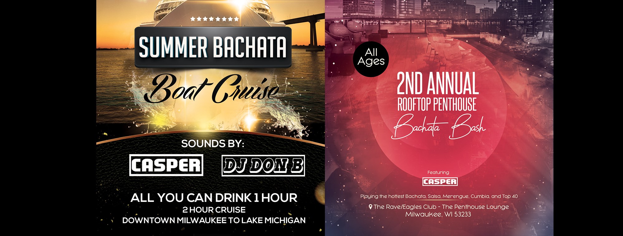 Summer Bachata Boat Cruise + Rooftop Party