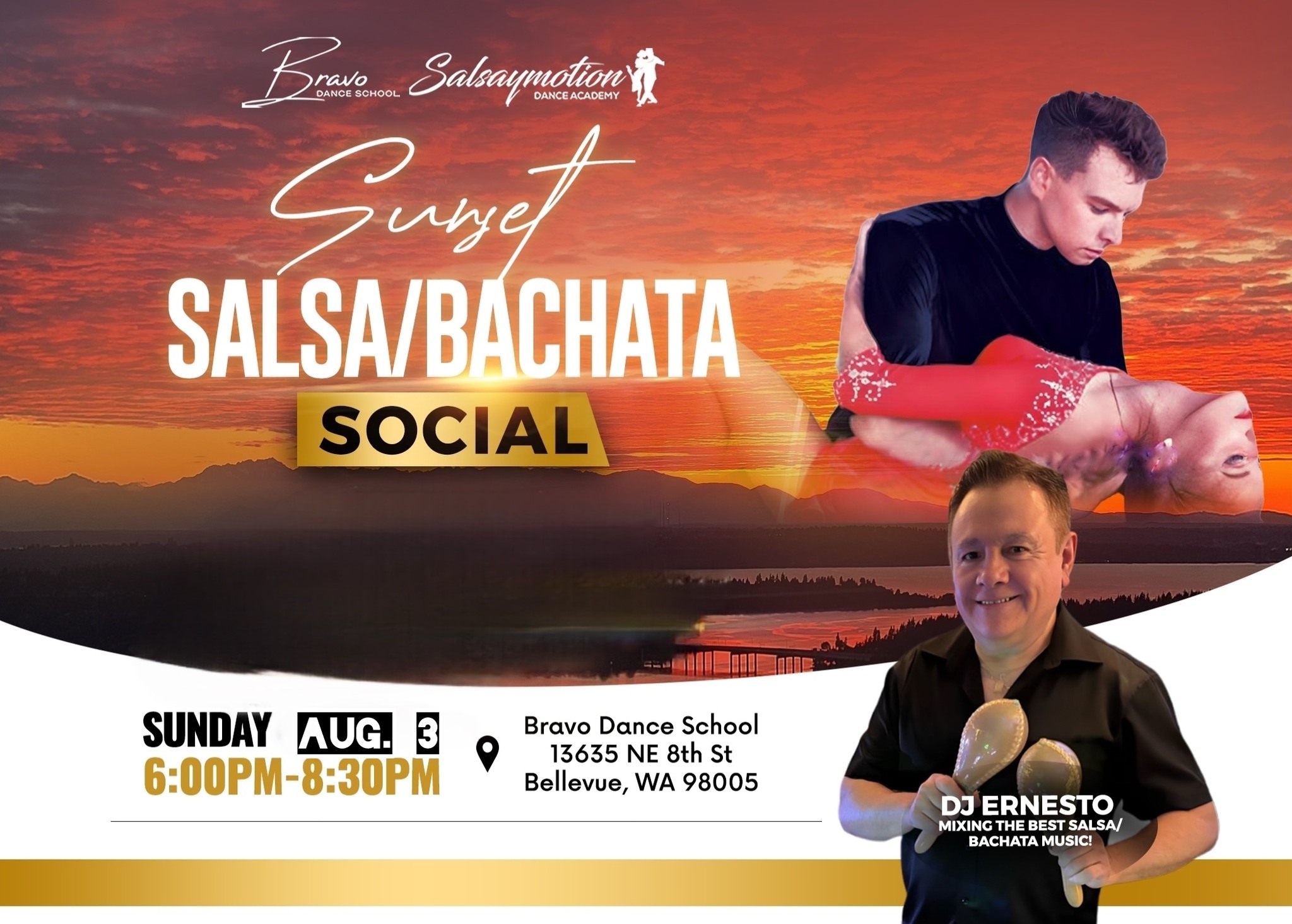 SUNDAY SUNSET LATIN SOCIAL W DJ ERNESTO π