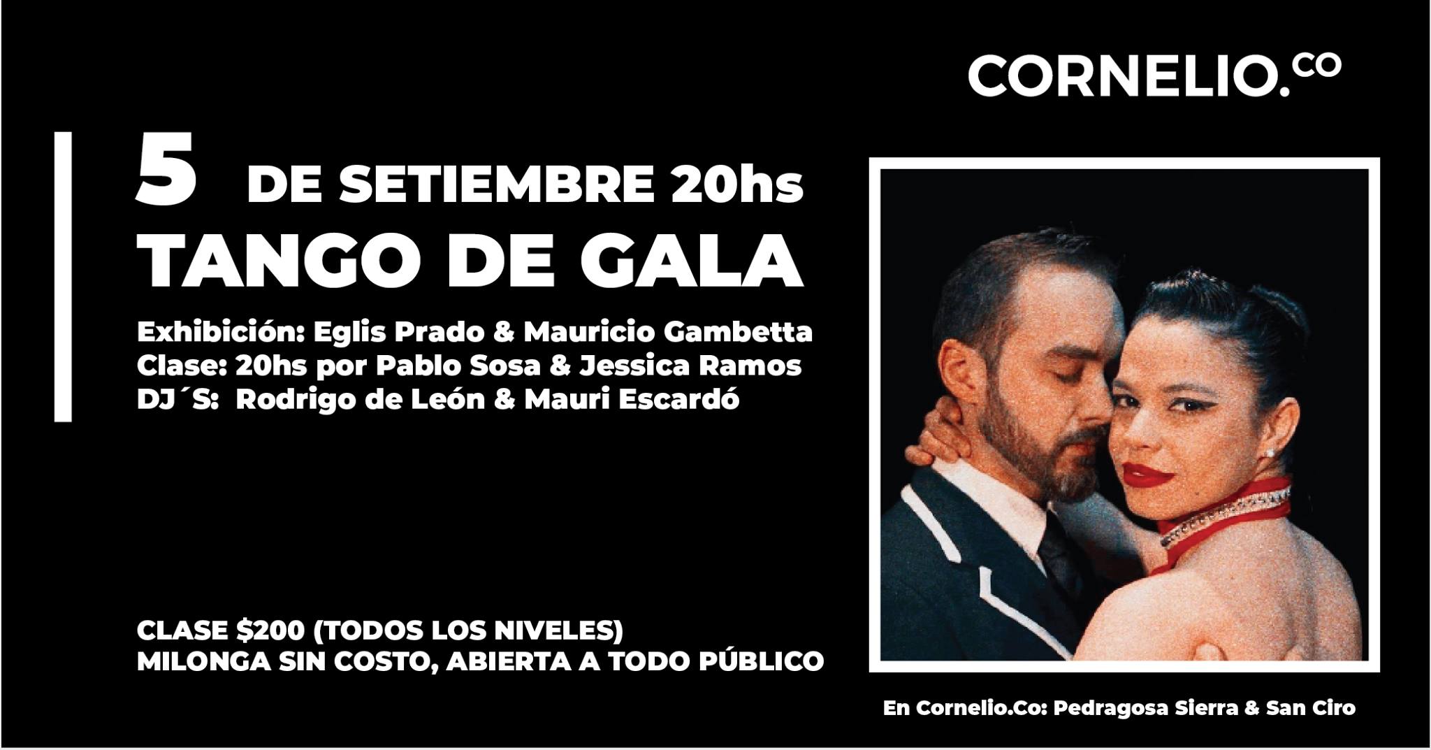 Tango de GALA + Exhibición @ElPuntazoTangoClub
