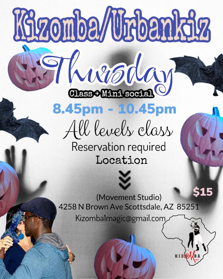 Thursday kizomba urbankiz with Magic Mike