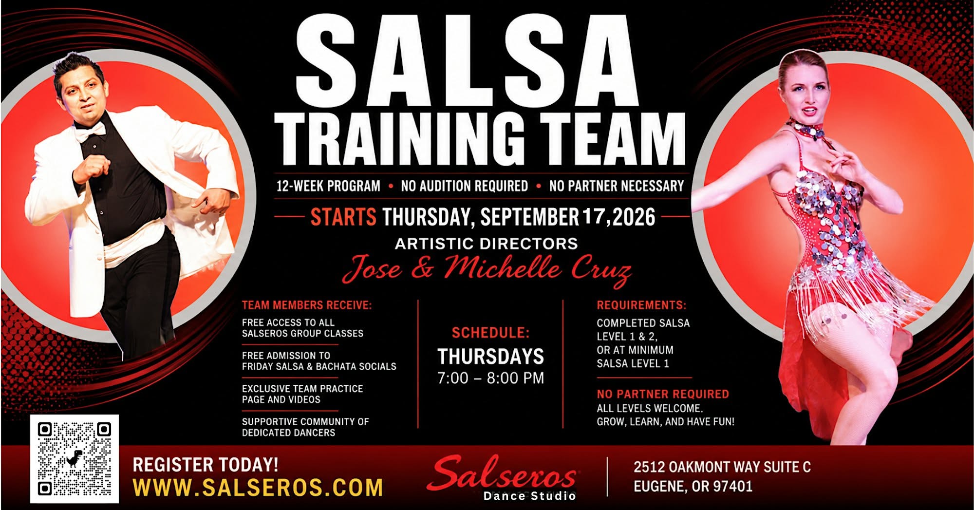Salsa Training Team - 12 week program