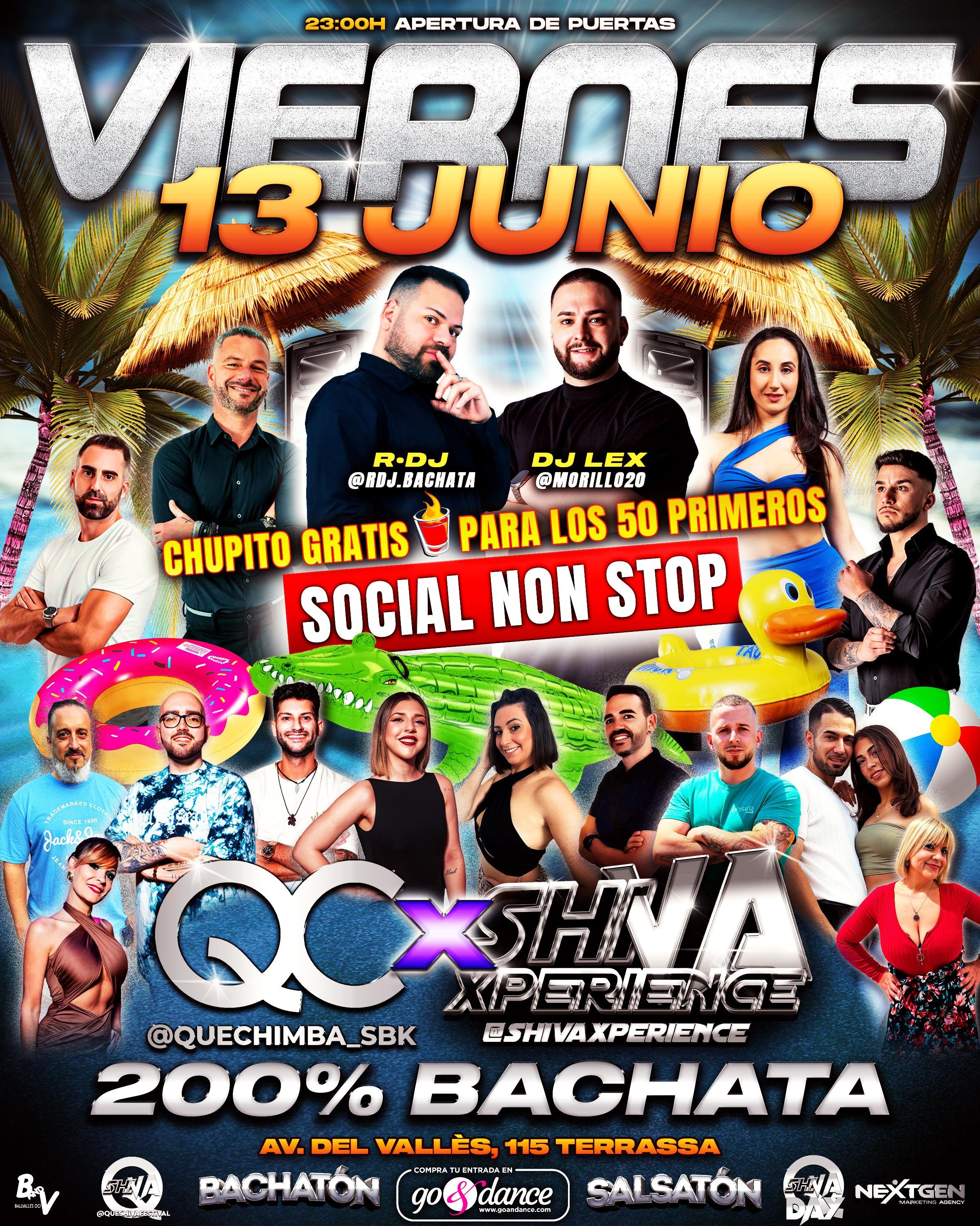 💥💥 VIERNES TERRAZA QC x SHIVA 💥💥