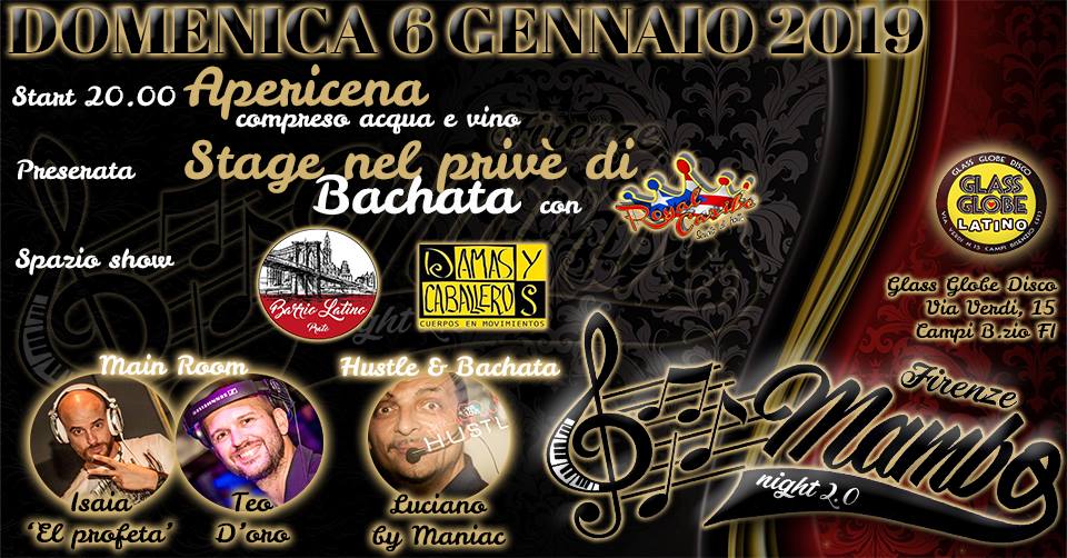 Firenze Mambo Night 2.0 - Glass Globe - Epiphany Party
