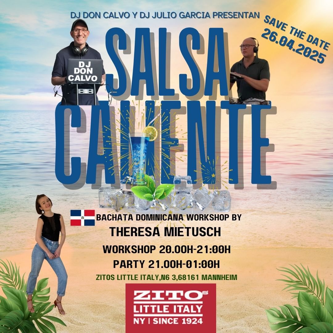 26 04 25-SALSA CALIENTE @ZITOS-BACHATA WORKSHOP