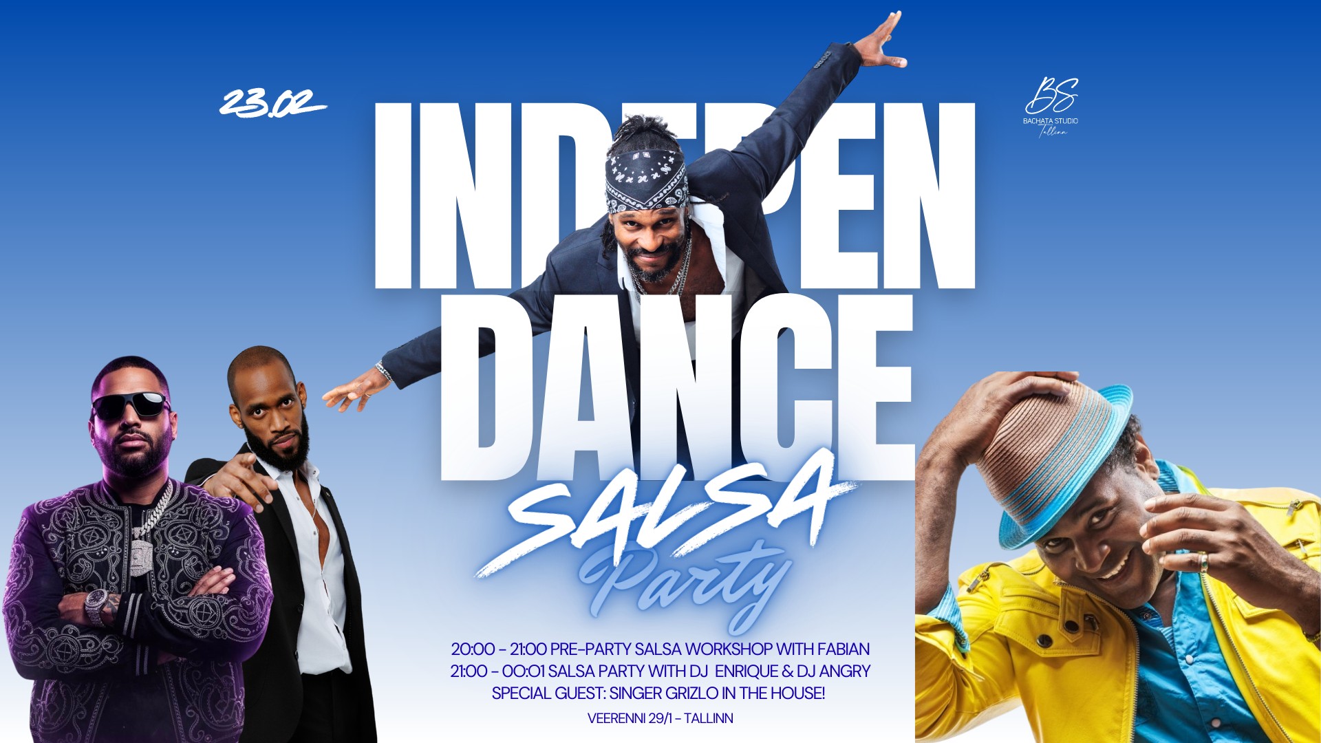 π₯ SALSA IndepenDANCE workshop + party Veerenni π₯