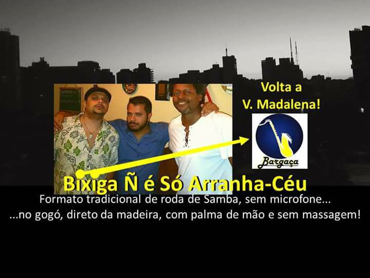 Feriado - Roda de Samba do Bixiga Ñ É Só Arranha-Céu