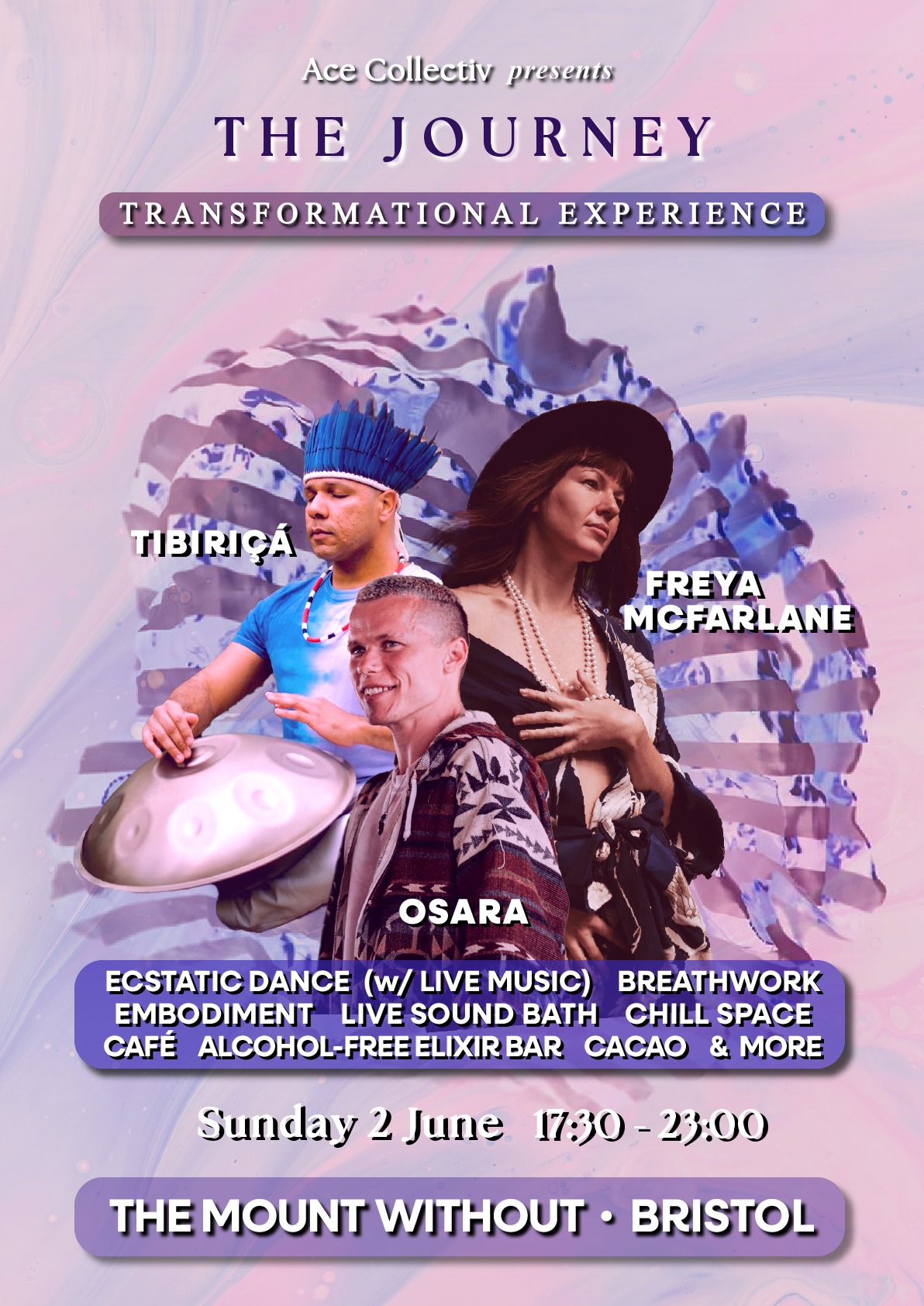 The Journey ~ Ecstatic Dance (w Live Music & Percussion), Breathwork, Live Sound Bath & more