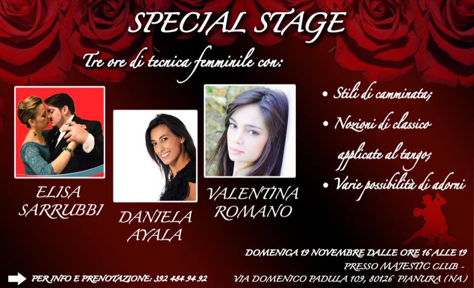 SPECIAL STAGE - Tre Ore di Tecnica Femminile